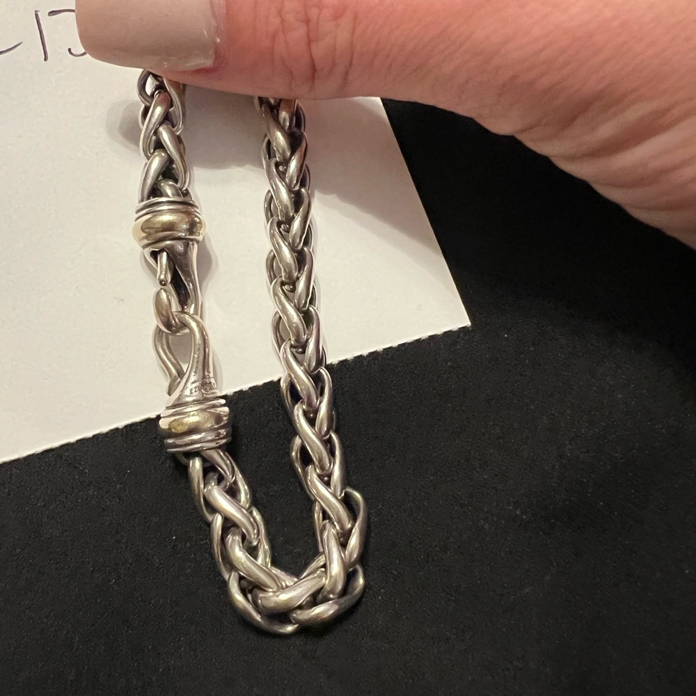 David Yurman Wheat Chain Bracelet 8mm Great Gift!
